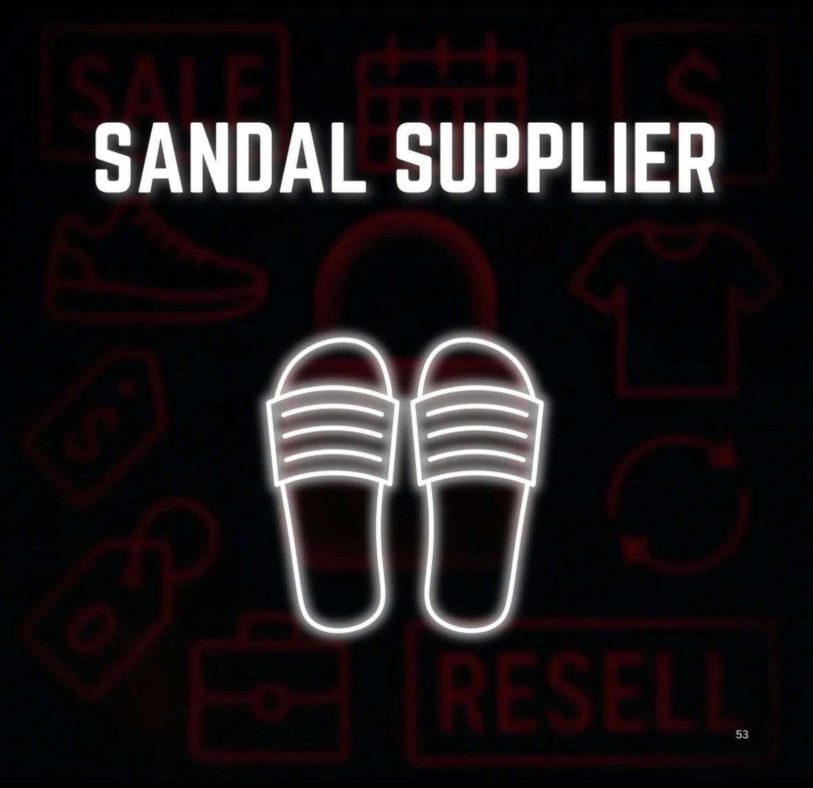 Sandal Supplier